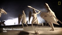 Une animation en papier retrace 40000 ans d'histoire de Londres