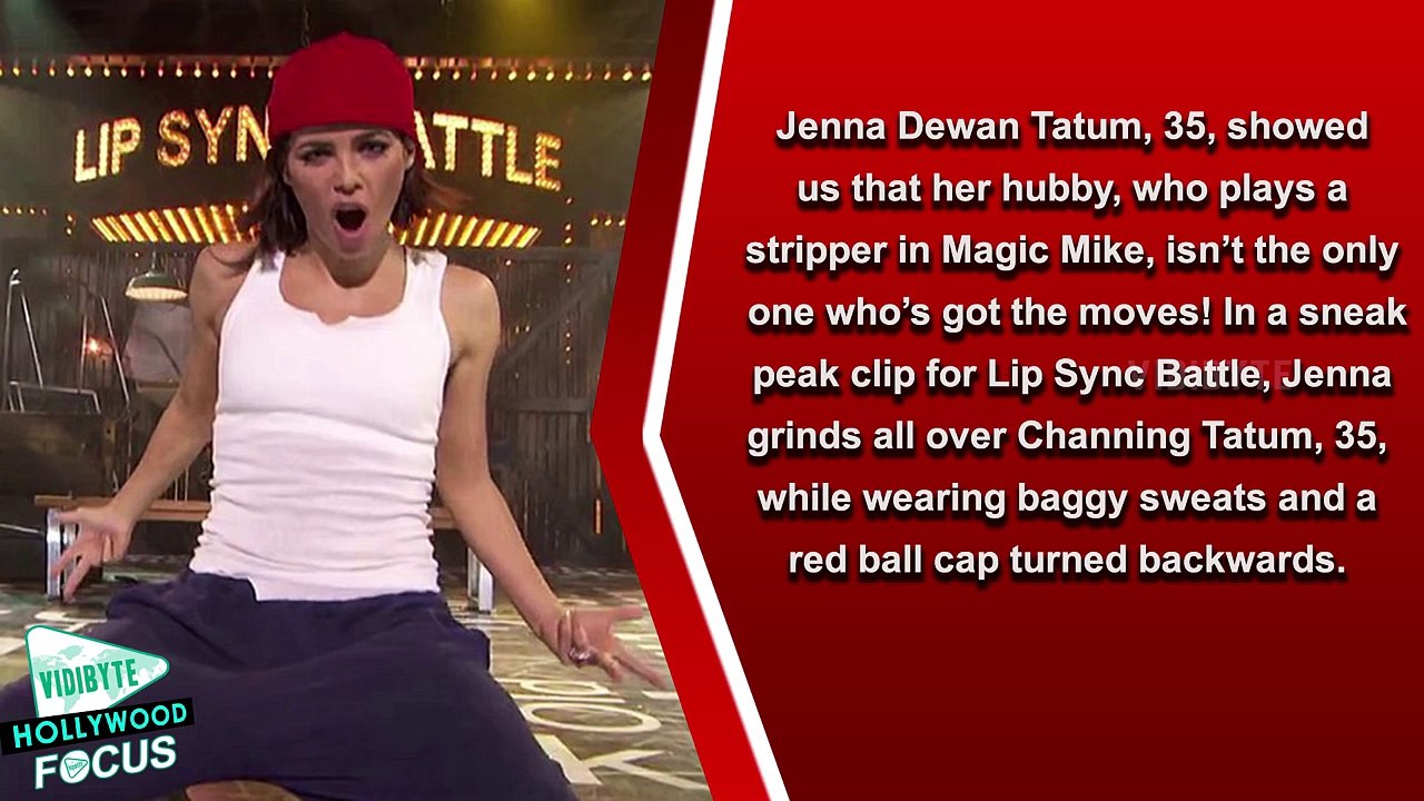 Jenna Dewan Tatum Performs Ginuwines Pony on Lip Sync Battle video