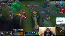 Irelia Carries U hears what Sneaky says on stream and gets mad League of Legends