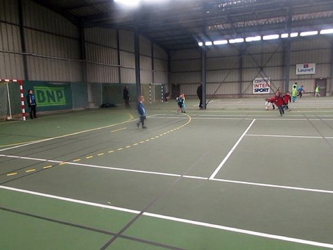 Entraînement des U6/7 avec ISABELLE ce mercredi en salle