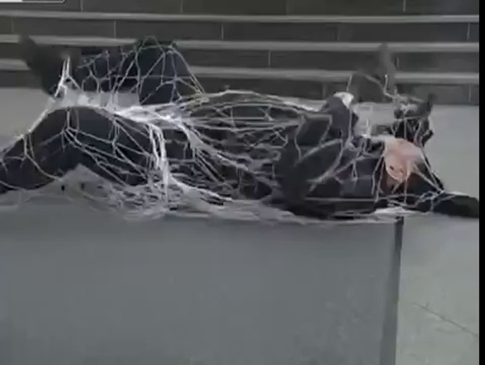 Filet anti-agression japonais pour capturer son agresseur