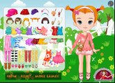 Cute Doll On Lawn dress up game Little Girl Gameplay # Play disney Games # Watch Cartoons