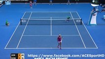 Angelique Kerber vs Johanna Konta 2016_01_28 SEMI FINAL tennis highlights HD720p50 by ACE