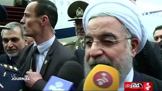 Rohani à Paris pour réchauffer les relations entre l'Iran et la France