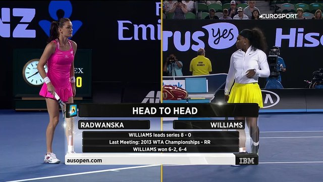 Highlights: Serena Williams v. Agnieszka Radwanska - Australian Open 2016 HD