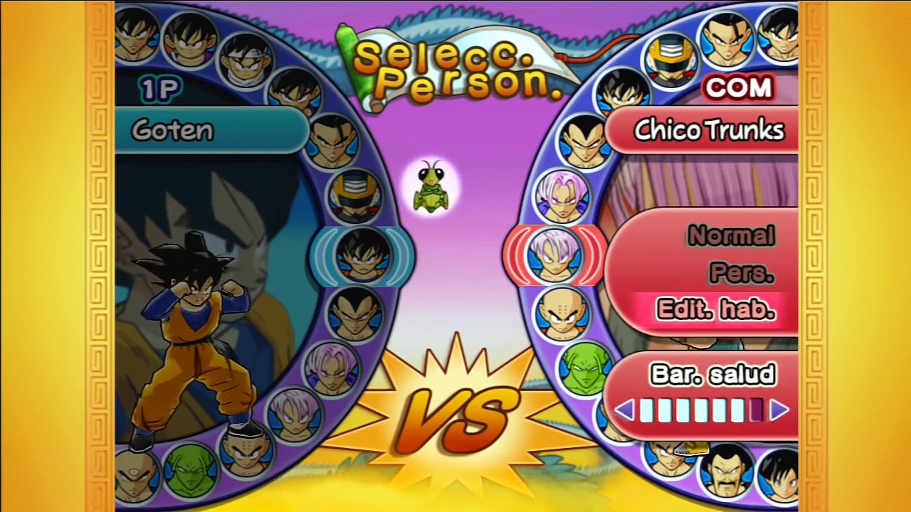 Dragon Ball Z Budokai 3 : Goten VS Trunks - Pequeños Poderosos Luchando Juntos