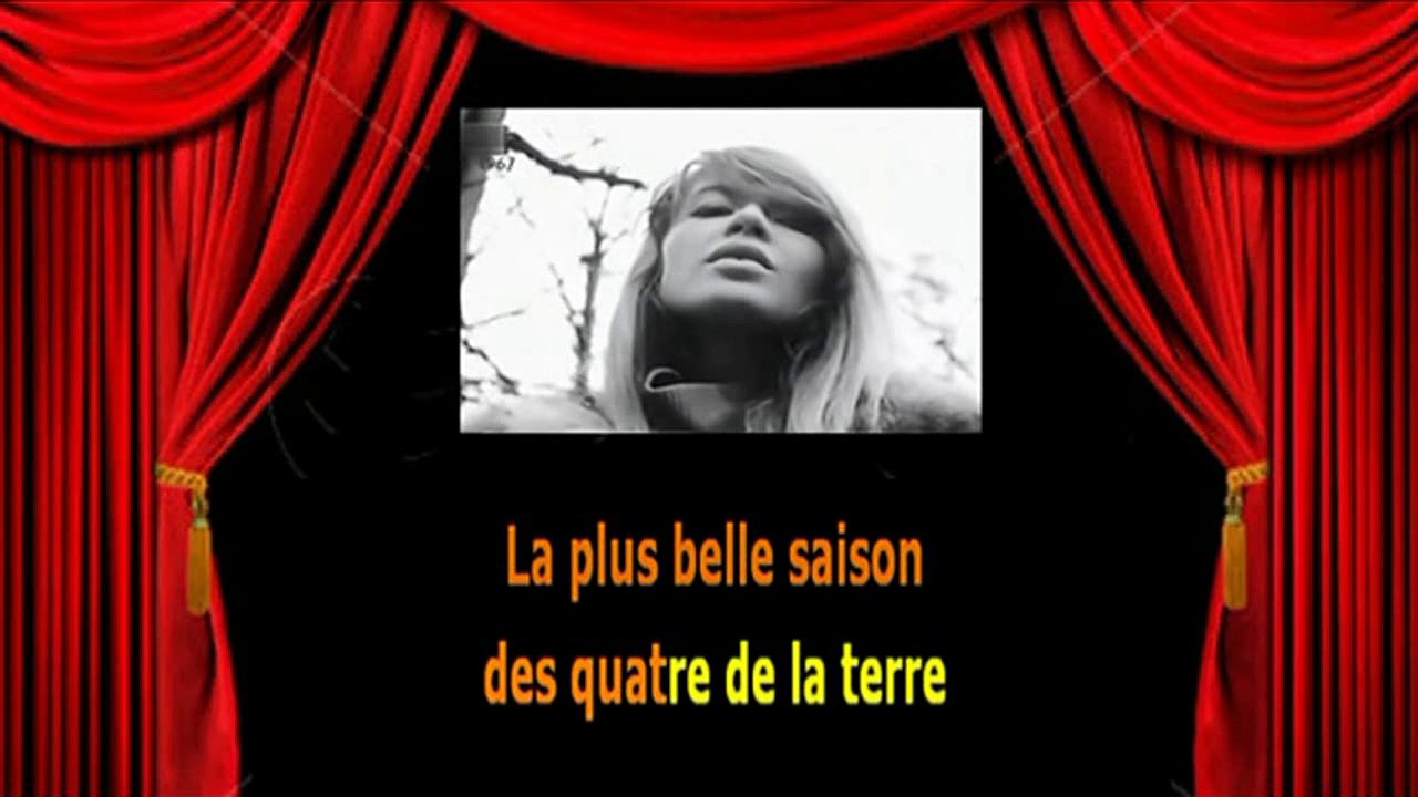 Karaoké Françoise Hardy - L'amitié