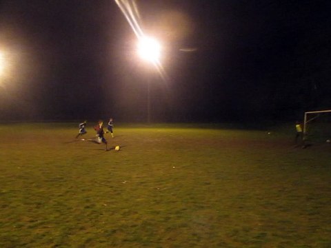 Entraînement des U13 au stade avec Julien ASPTT BEAUVAIS