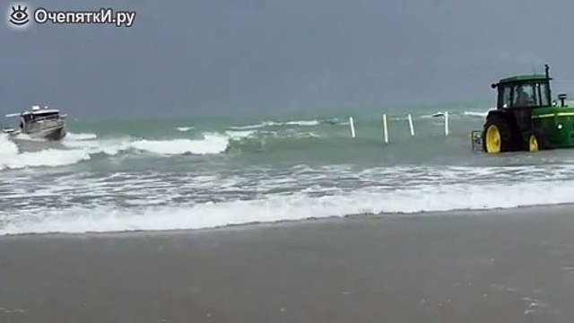 Идеальная швартовка в шторм