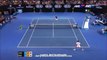 Federer Amazing Point - Roger Federer v. Novak Djokovic - Semi-Final Australian Open 2016 HD