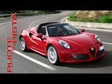 Alfa Romeo 4C Spider - News di Autolink - Ruote in Pista n. 2286 - HD