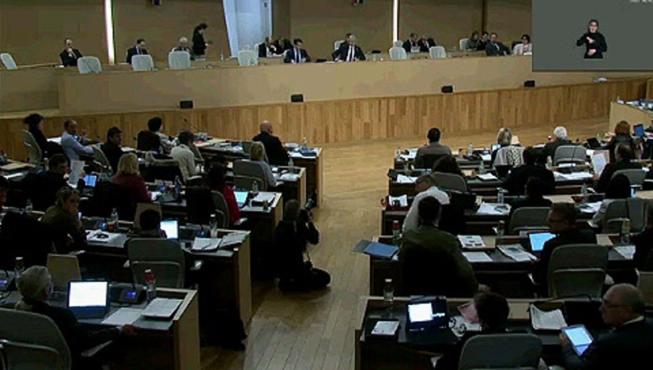 AP 28 janvier 2016 • Intervention de Patrice VERCHÈRE sur le règlement intérieur de la Région Auvergne-Rhône-Alpes