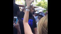 50 CENT and FLOYD MAYWEATHER 4th of July at Fontaine Bleau Pool Party Miami (VIDEOS)