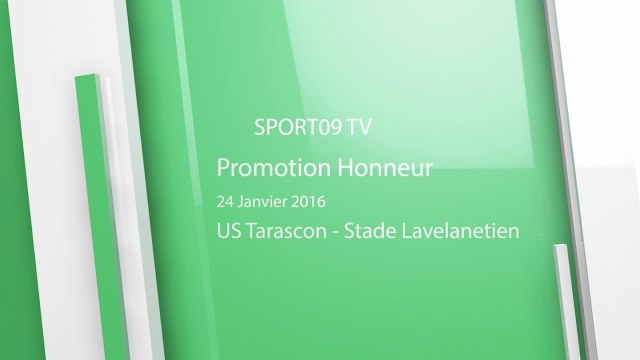 US Tarascon - Stade Lavelanétien RUGBY Promotion honneur janvier 2016
