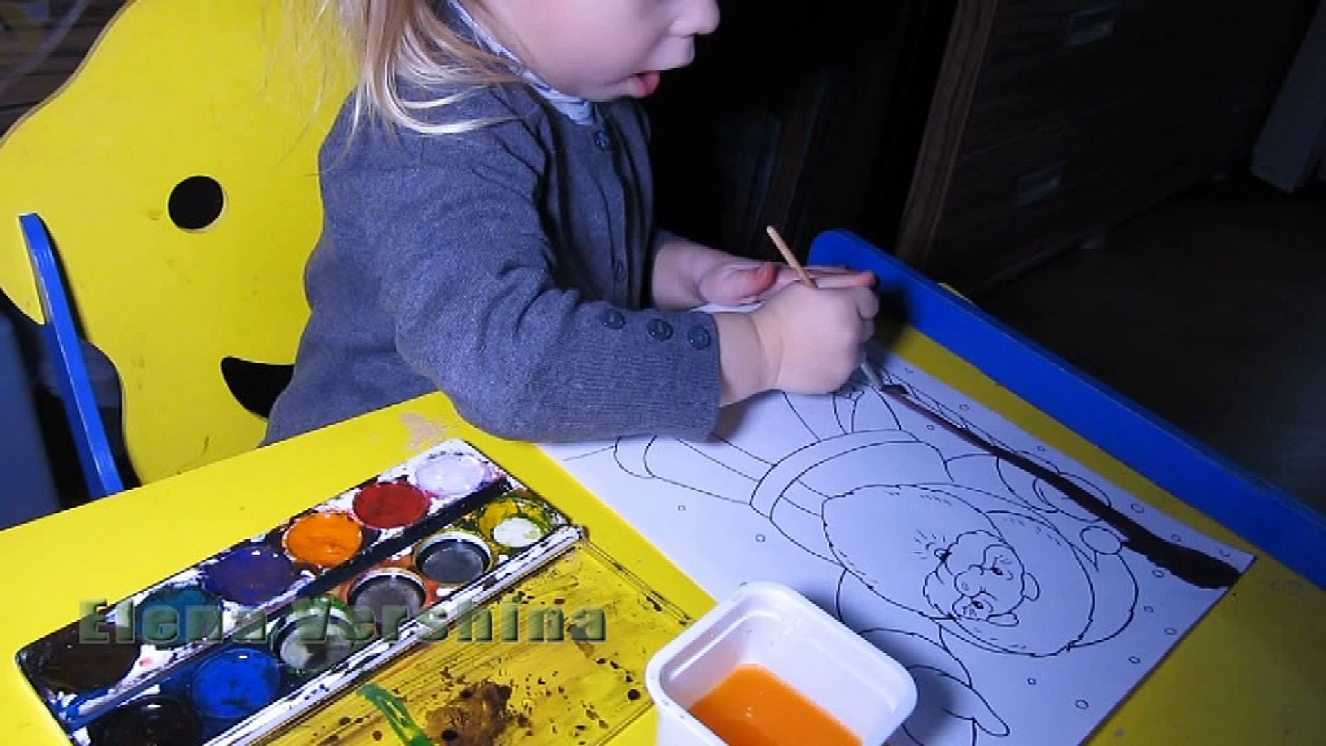 ⁣Раскраски для детей Возраст 2 года 7 месяцев Kids Coloring