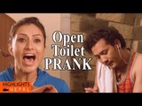 Shit Happens When You Forget To Close Your Toilet Door | Movie Mero Valentine | Nisha Adhikari