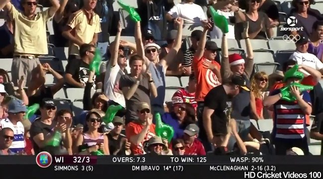 Mitchell McClenaghan 5 Wickets for 58 vs West Indies 1st ODI 2013 HD