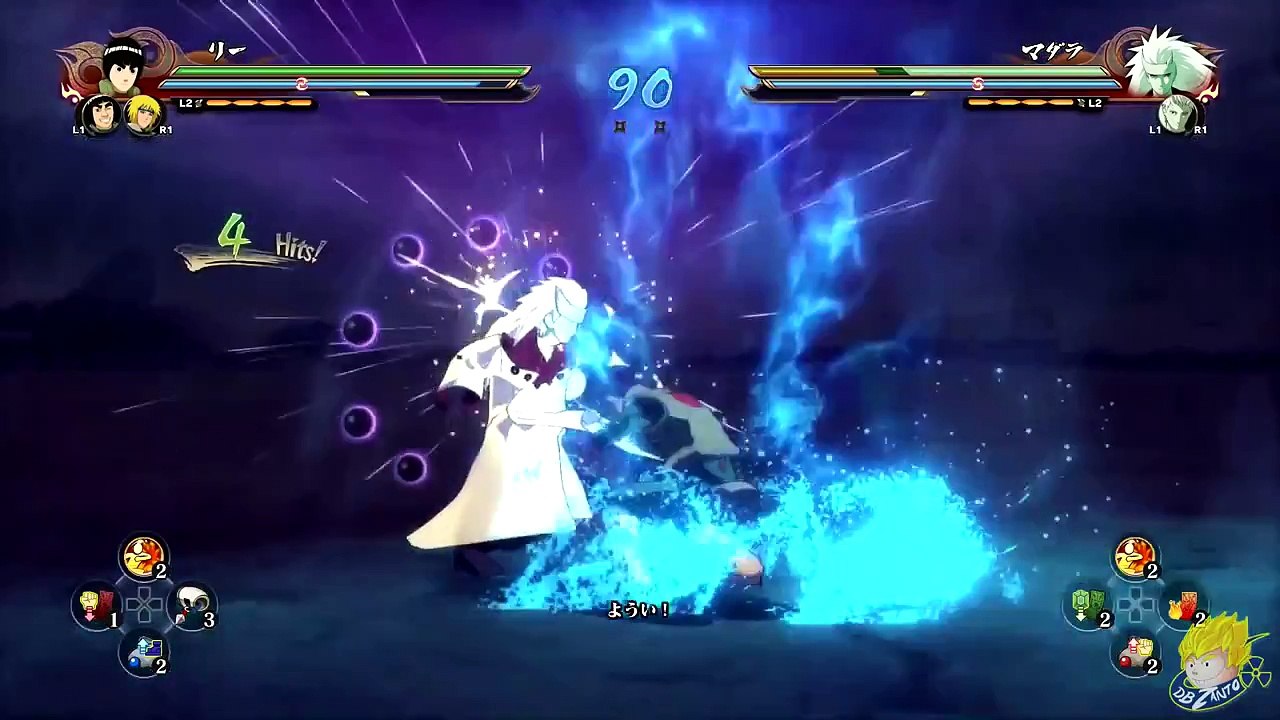 Naruto Shippuden Ultimate Ninja Storm 4 Minato & Might Guy Vs Madara Gameplay FULL HD