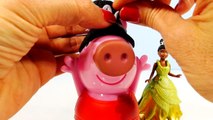 Play Doh Peppa Pig Princess Hair Makeover Disney Ariel Cinderella Belle Snow White Rapunzel Play-Doh