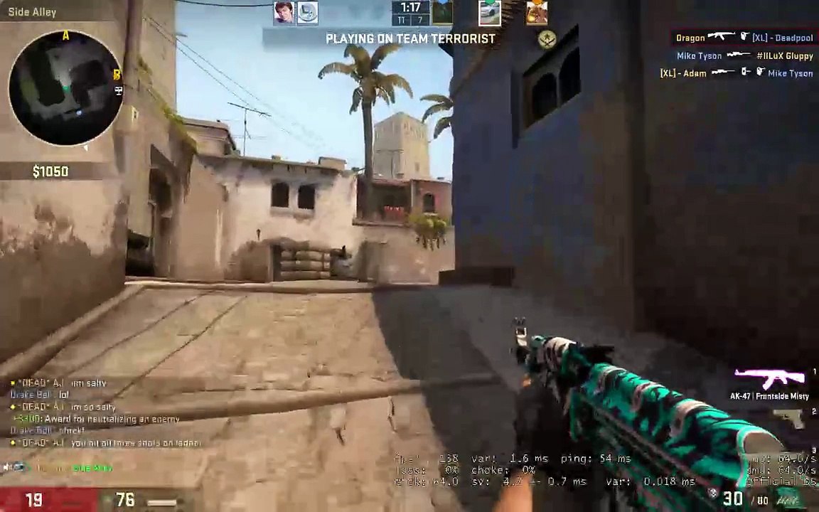 Counter Strike Global Offensive MG1 Steam Gameplay Part 3