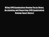 PDF Download Wiley CPA Examination Review Focus Notes Accounting and Reporting (CPA Examination