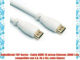 KabelDirekt TOP Series - Cable HDMI 10 m(con Ethernet HDMI 1.4a compatible con 2.0 4k x 2k)