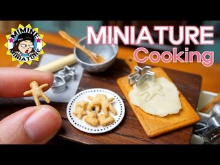 미니어쳐 진짜요리!! 쿠키♥를 구워봤어요 Miniature Real Cooking - Cookie
