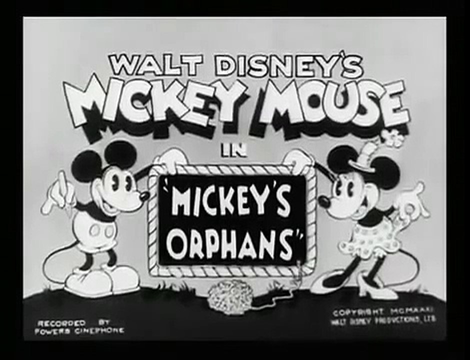 Mickey\'s \'\'Mickey\'s Orphans\'\' (1931)