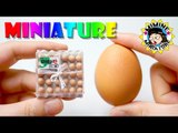 미니어쳐 계란 한판 만들기! (굵고 싱싱한~계란이 왔어요~!!ㅋㅋㅋ) Miniature - Eggs