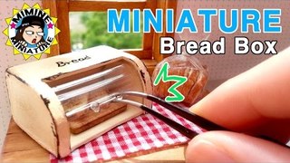 미니어쳐 브레드박스 만들기 miniature - Bread Box