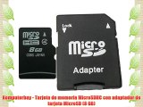 Komputerbay - Tarjeta de memoria MicroSDHC con adaptador de tarjeta MicroSD (8 GB)
