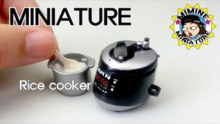 (ENG)미니어쳐 전기밥솥 만들기 (밥도 함ㅋㅋ) Miniature - Rice cooker -미미네미니어쳐