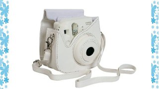 Fujifilm Cover - Funda para c?mara Fujifilm Instax Mini blanco