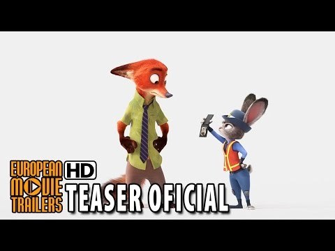 Zootrópolis Tráiler Teaser Oficial España (2016) - Disney Animación HD