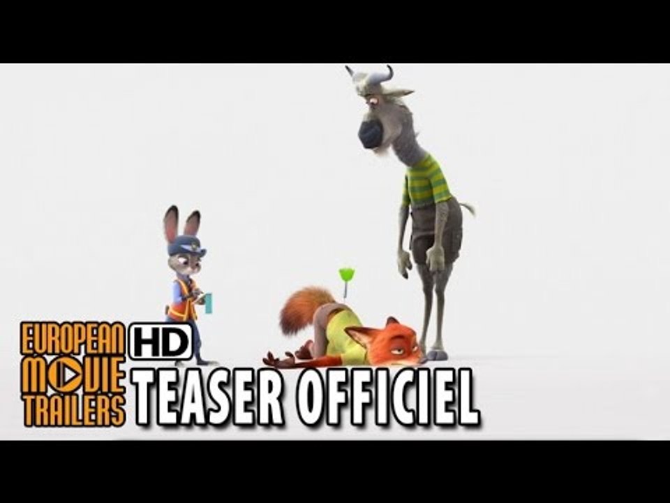 Zootopie Bande Annonce teaser officiel (2016) - Disney Animation HD