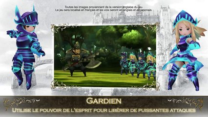 Bravely Second End Layer - Bande-annonce des classes