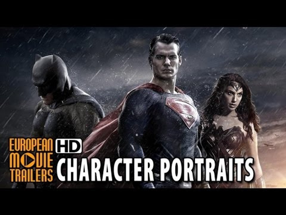 Batman v Superman: Dawn of Justice Character Portraits (2016) - Henry Cavill, Ben Affleck HD