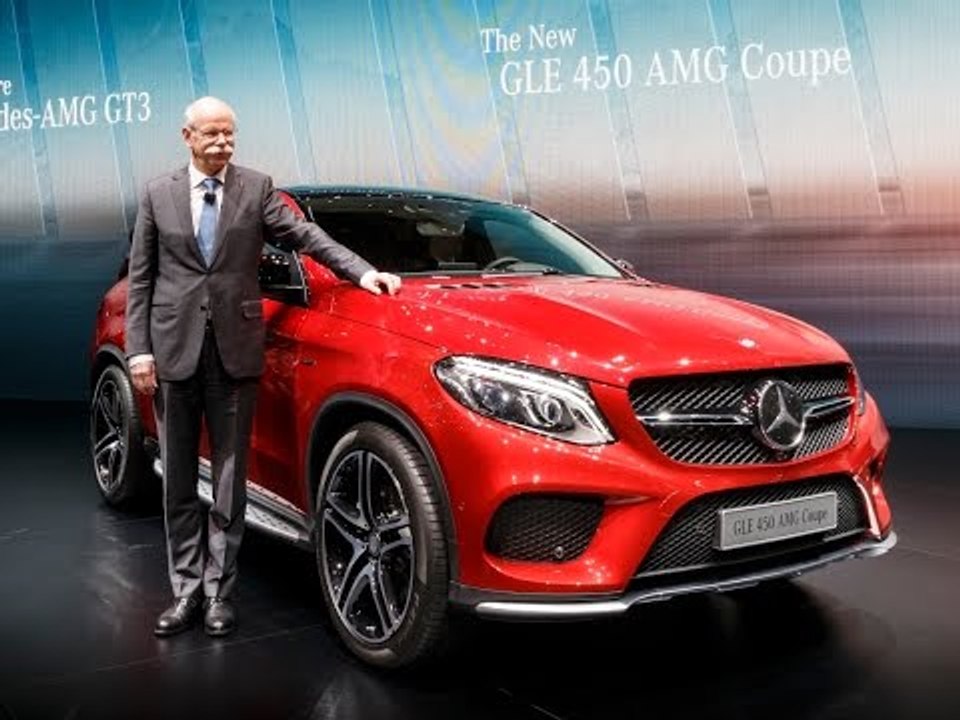 Nuova Mercedes GLE 63 Coupé 4MATIC al Salone di Ginevra 2015