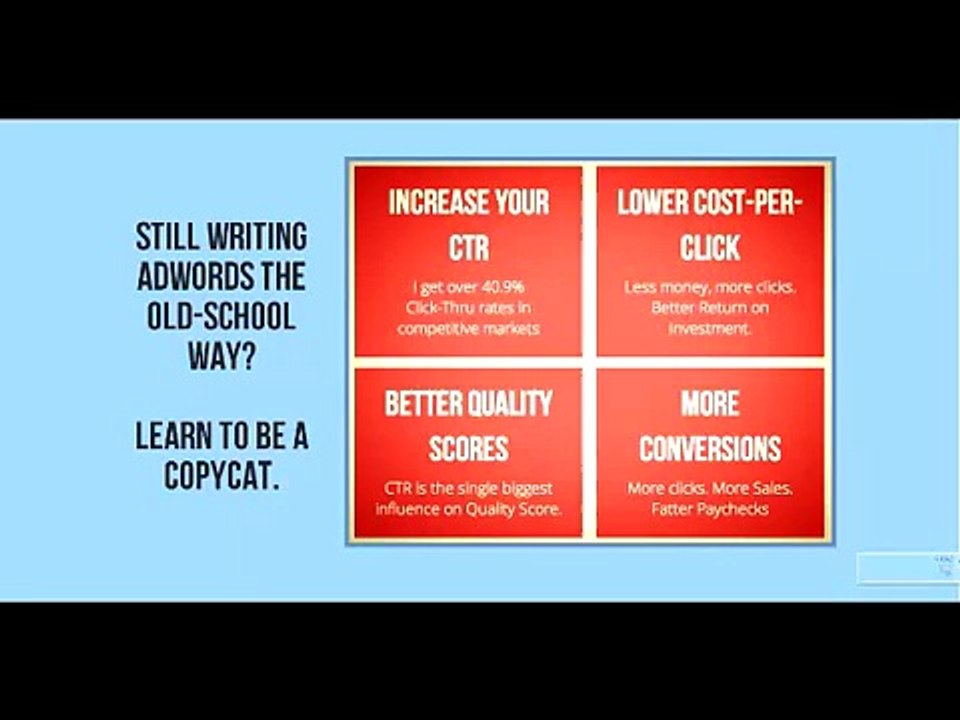 Easy Increase Your CTR with Adwords CopyCat