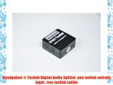 Mondpalast ? Toslink Digital Audio Splitter uno toslink entrada input  tres toslink salida