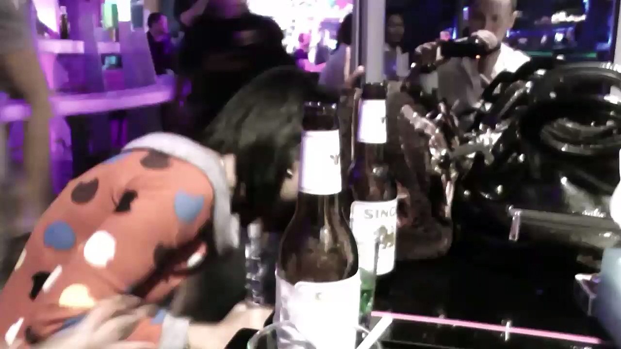 Girl Thai Dance in Club Temple Pattaya Thailand