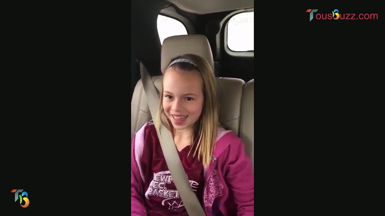 La réaction flippante d’une fillette de 9 ans lorsqu’elle apprend qu’elle va voir Donald Trump