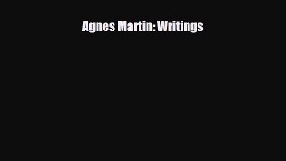 [PDF Download] Agnes Martin: Writings [Download] Online