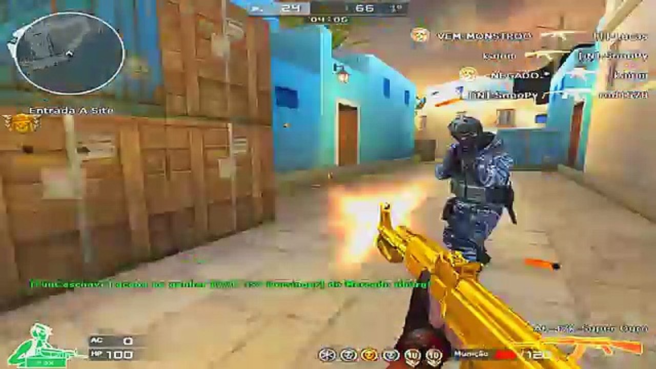 [CF] GamePlay #4 AK-SUPER OURO