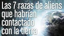 Las 7 razas alienígenas que habrían contactado con la Tierra