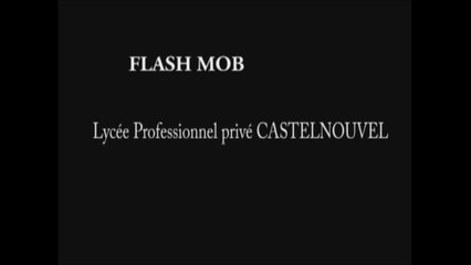 flash mob "hey mama" à castelnouvel