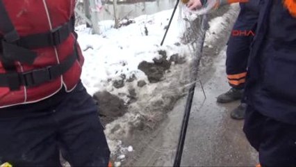 Bartın Çayda Kaybolan Avcıyı Aramalar Sürüyor