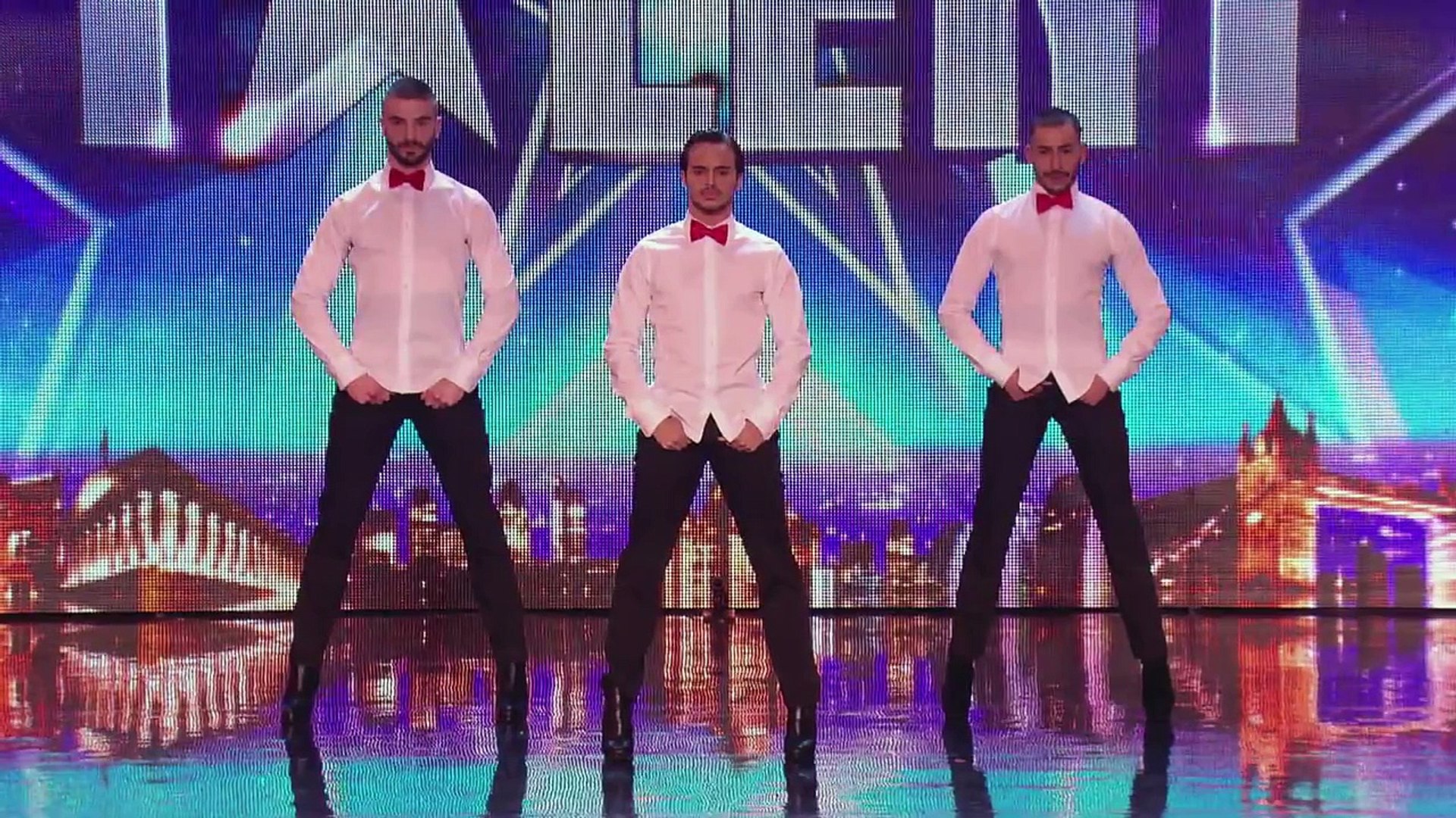 Yanis Marshall, Arnaud and Mehdi in their high heels spice up the stage |  Britain\'s Got Talent 201 - video Dailymotion