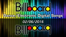 Billboard Dance/Electronic Digital Songs TOP 25 (02/06/2016)