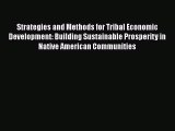 Strategies and Methods for Tribal Economic Development: Building Sustainable Prosperity in